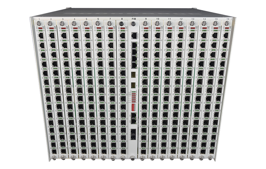 飛暢科技-960路電話光端機(jī)（8U 19英寸，SFP 1+1光備份）