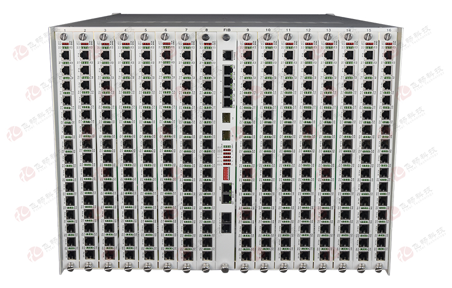 飛暢科技-960路電話光端機(jī)（8U 19英寸，SFP 1+1光備份）