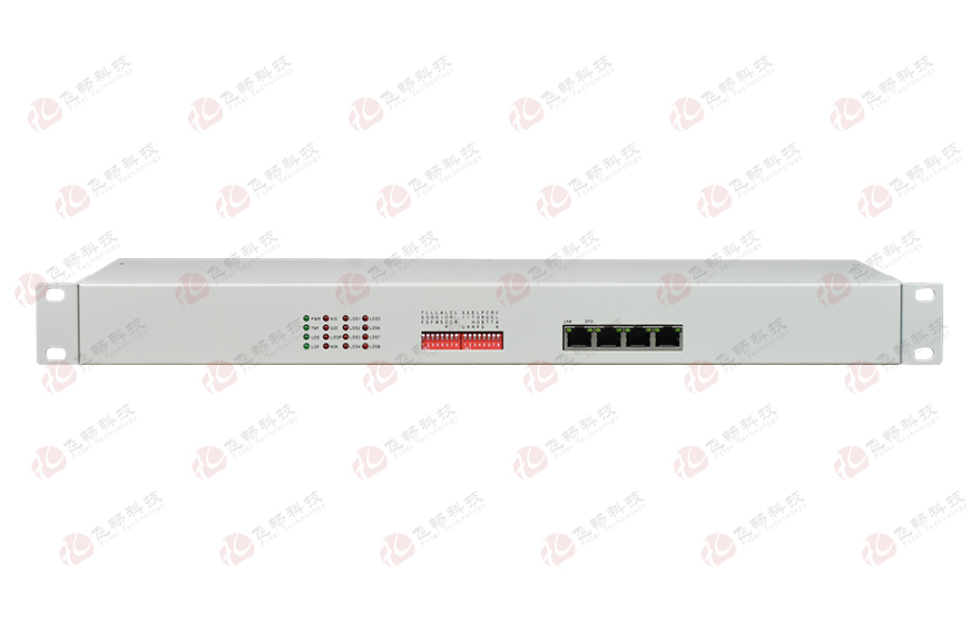 飛暢科技-8E1-4ETH邏輯隔離轉換器